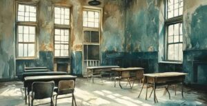 Elementary School Classroom in a Slum